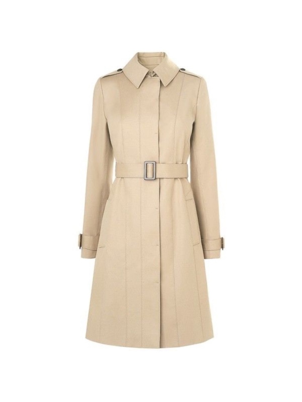 LK Bennett Beige Trench Coat 8